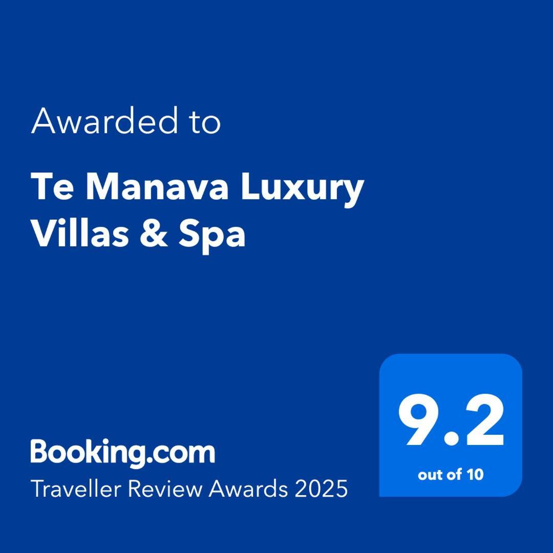 Te Manava Luxury Villas & Spa راروتونغا المظهر الخارجي الصورة